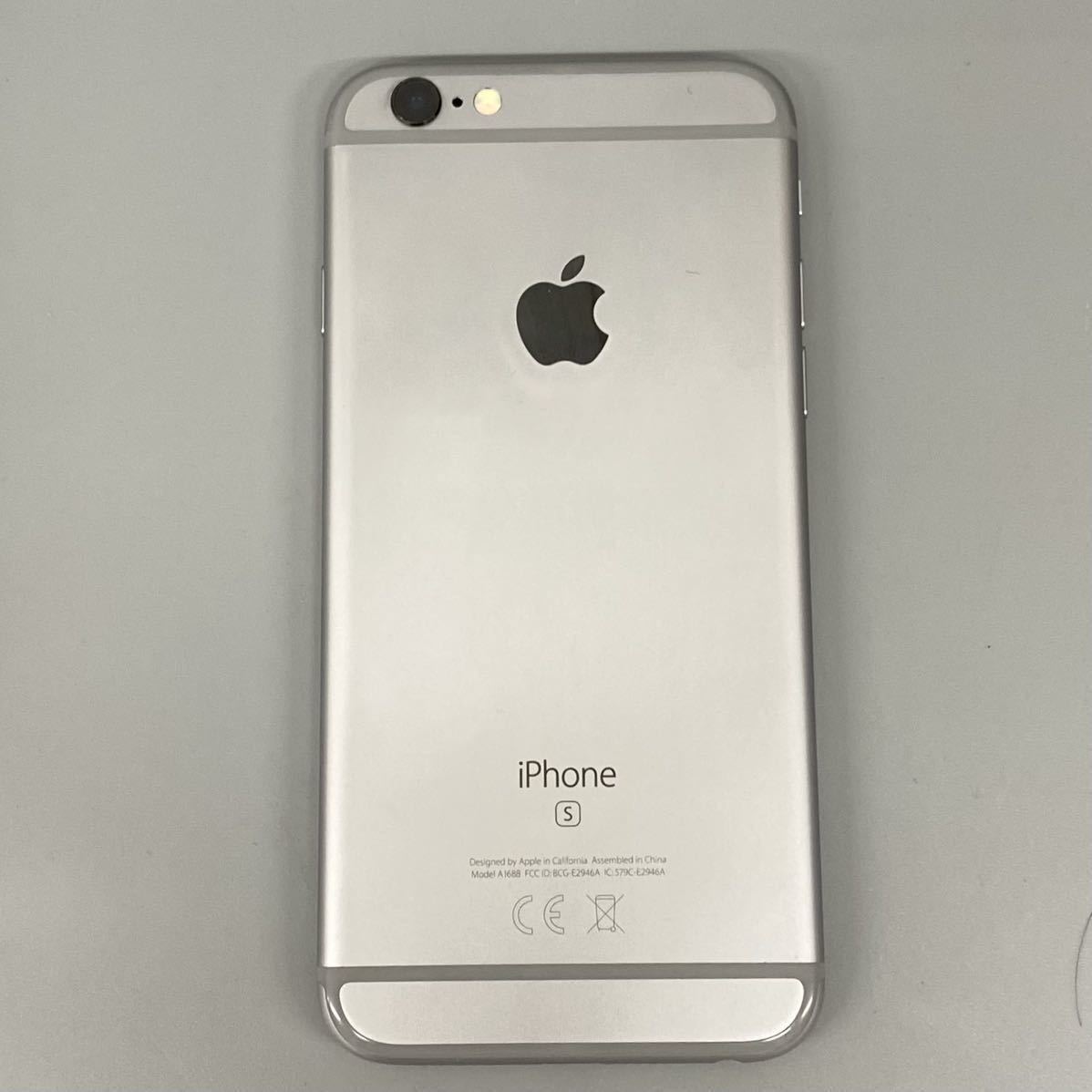 1円 【極美品】iPhone 6s 32GB スペースグレイ バッテリー消耗 ジャンクの画像3