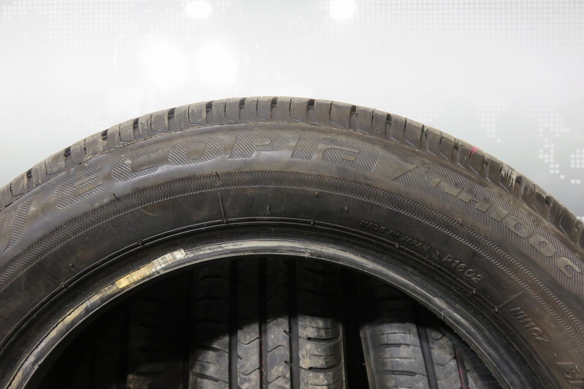 BRIDGESTONE／ブリジストン ECOPIa NH100C 155/65R13 4本SET／2017年製 8分山 オンロード／中古 ／23030715_画像7