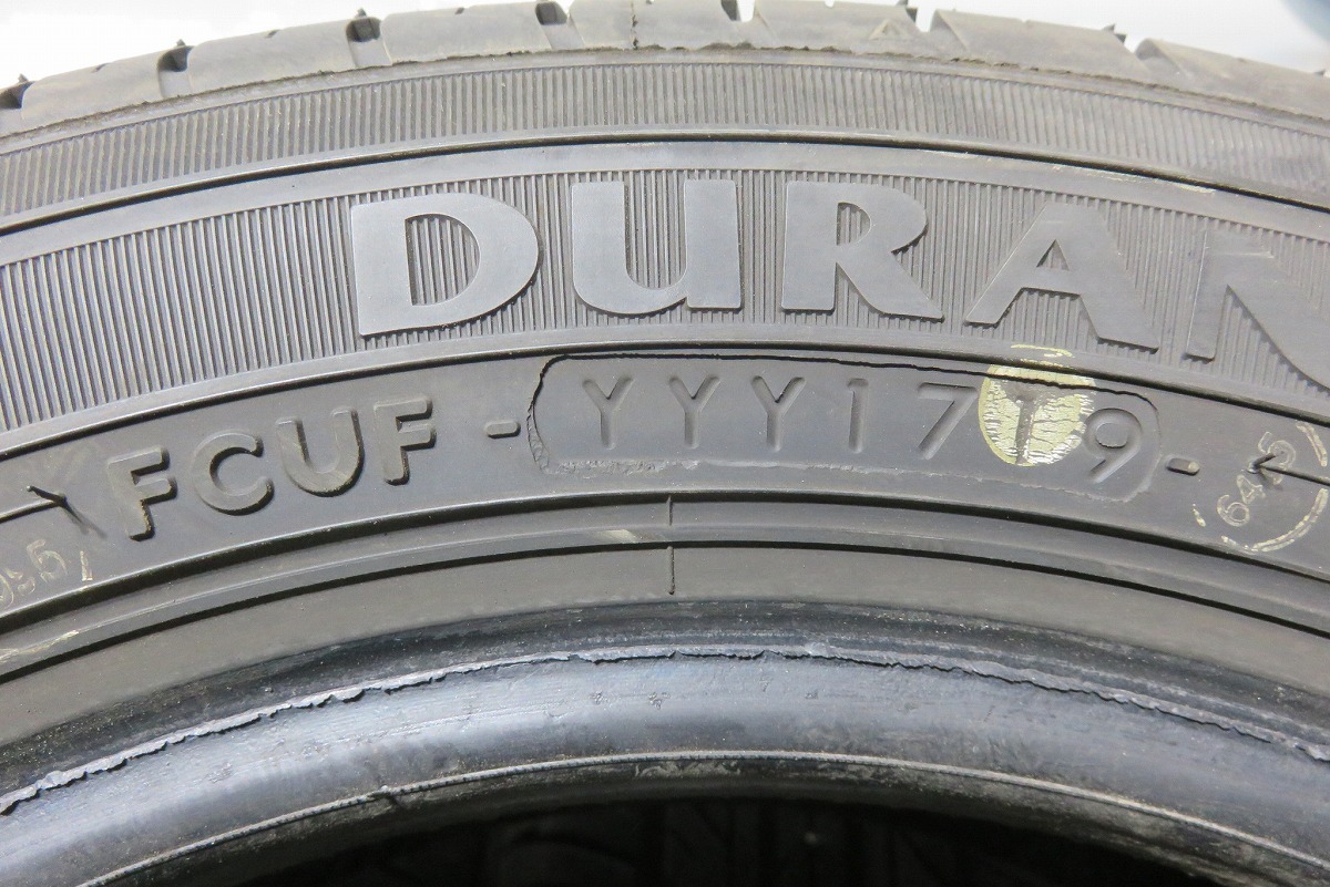 YOKOHAMA／ヨコハマ DURAN MU:TECH 155/65R13 4本SET／2019年製 8分山 オンロード／中古 ／23031324の画像8