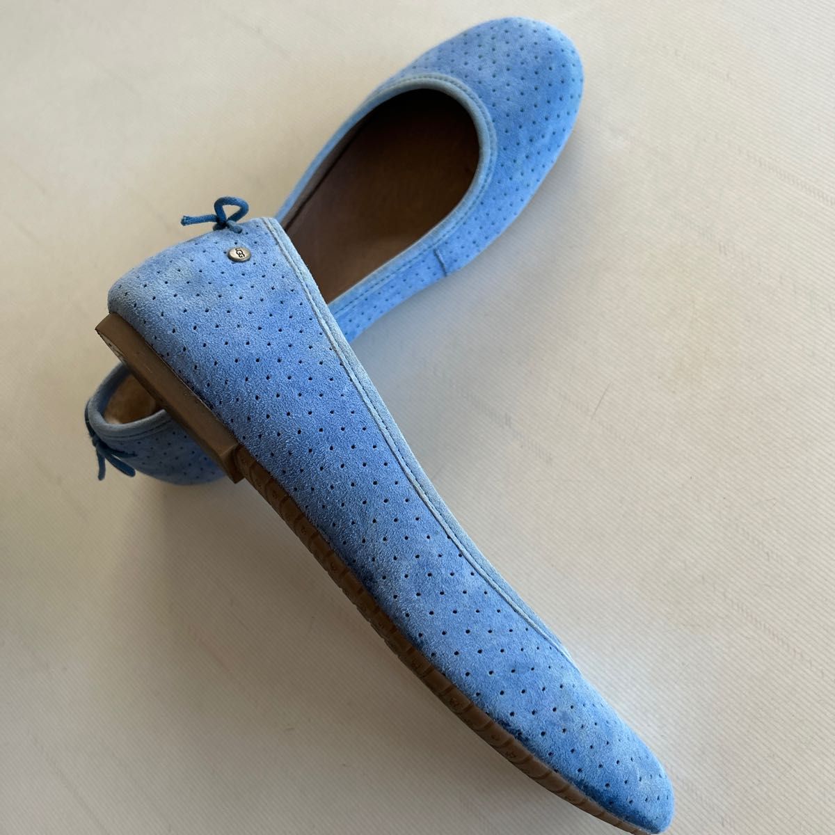 UGG アグ スエード フラットシューズ 22.5cm