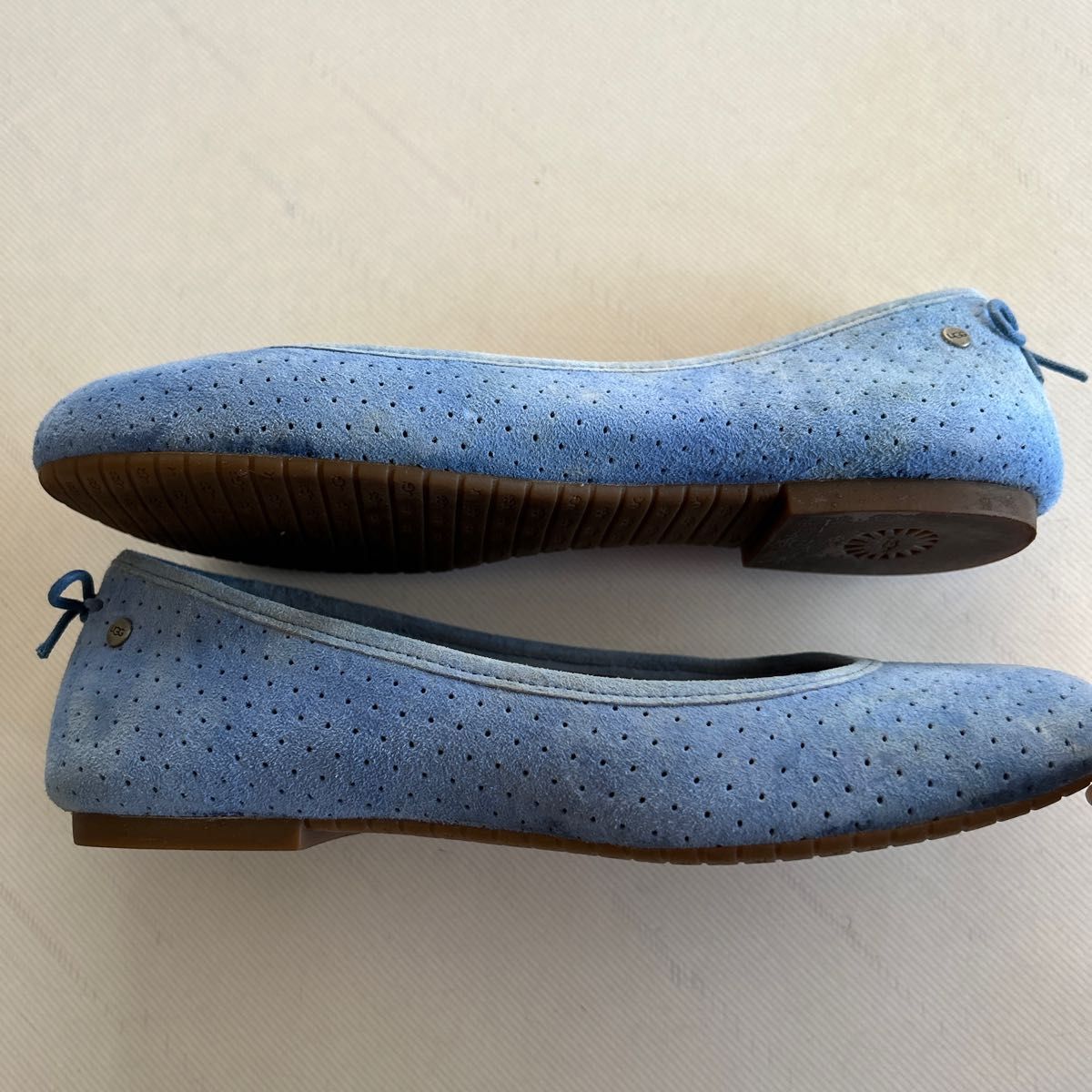 UGG アグ スエード フラットシューズ 22.5cm