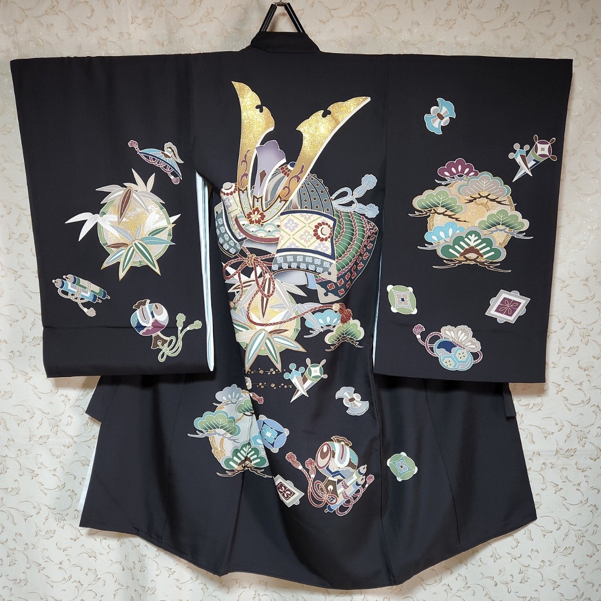 #347 натуральный шелк мужчина ... три . праздничная одежда кимоно 