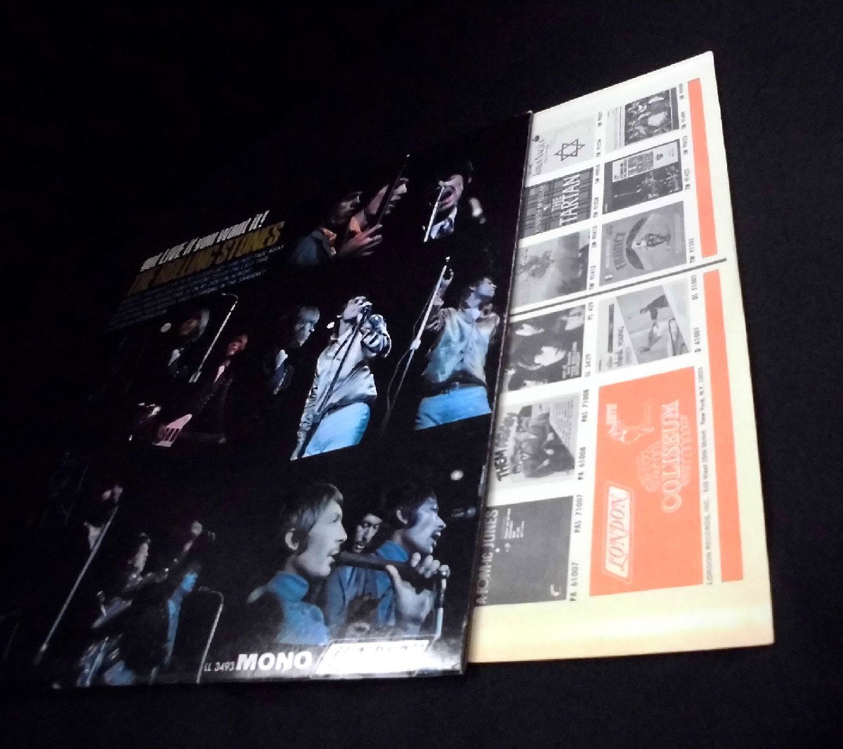 ●US-London RecordsオリジナルMono,EX:EX+Copy!! The Rolling Stones / Got Live If You Want It! - 4