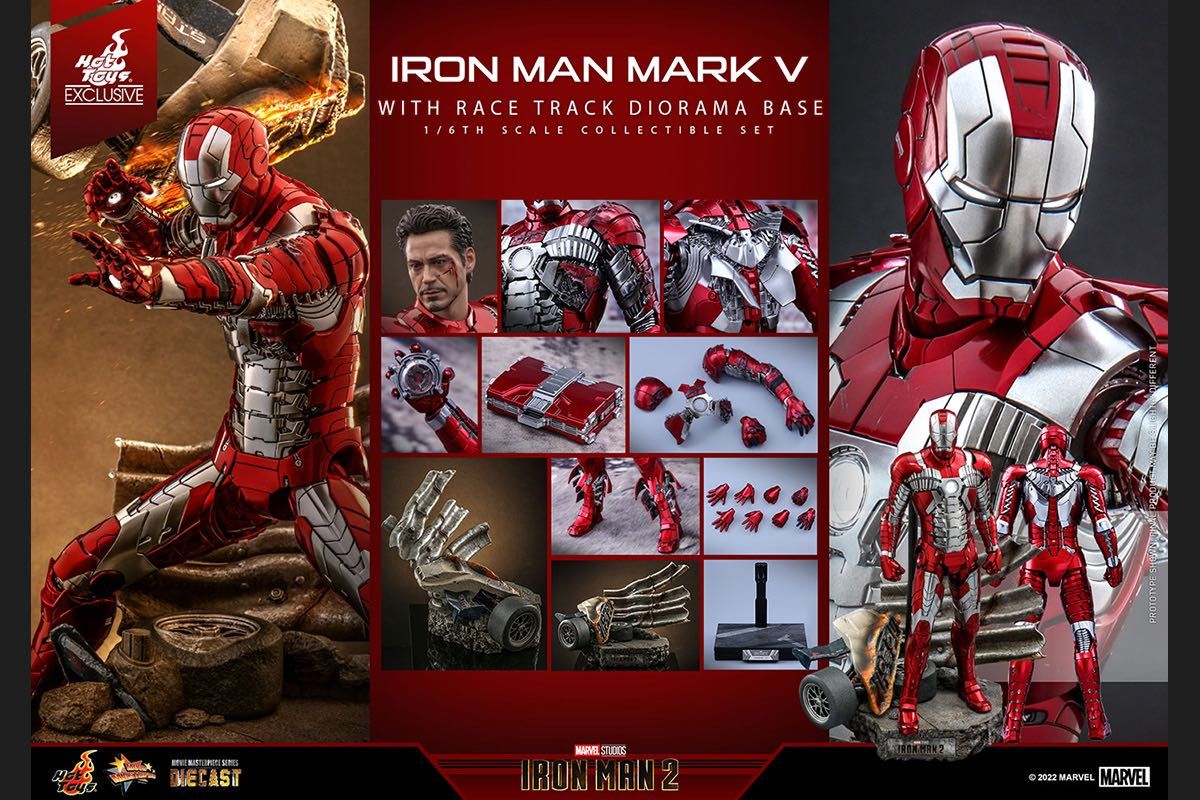 新品未開封 hottoys ホットトイズ アイアンマン マーク5 新品未開封 hottoys ホットトイズ アイアンマン マーク5
