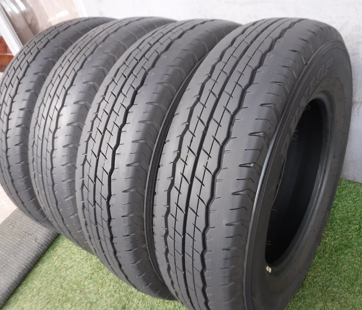 ☆195/80R15,ダンロップ,SP175N!!倉庫保管!!残溝十分!!☆ダイナ，タイタンなど!!引き取り大歓迎!!4本セット大特価!!_Y72_画像7