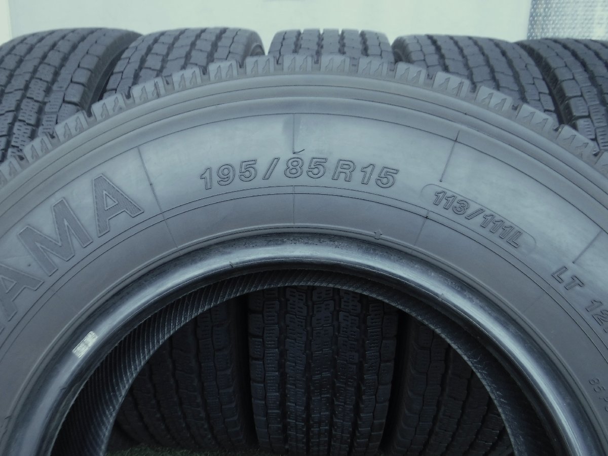 ☆195/85R15,ヨコハマ iceGUARD iG91!!◇倉庫保管,残溝十分!!キャンター、タイタンなどに!!引き取り大歓迎!!6本セット大特価!!_Y91_画像7