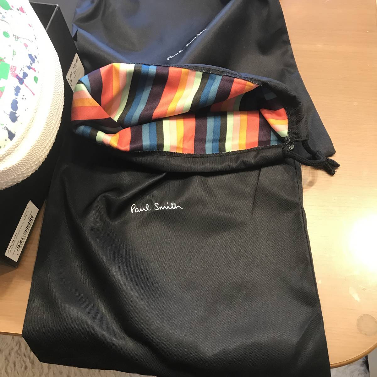 ポールスミス Paul Smith LONDON WHITE PAI シューズ Lサイズ イタリア製 スニーカー