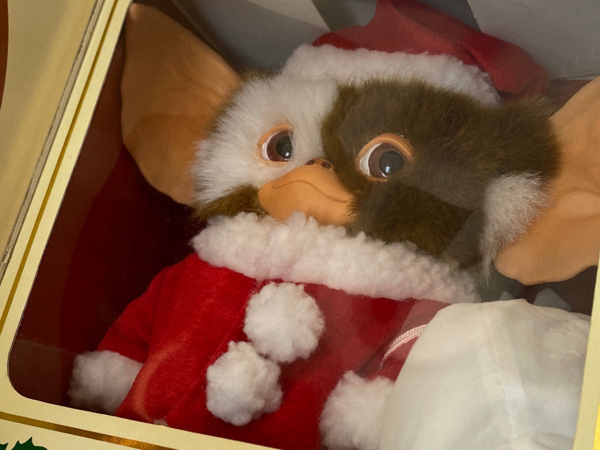 グレムリン　gremlins ジュンプランニング製　gizmo ギズモ　コレクションドール　クリスマス　サンタギズモ　ぬいぐるみ