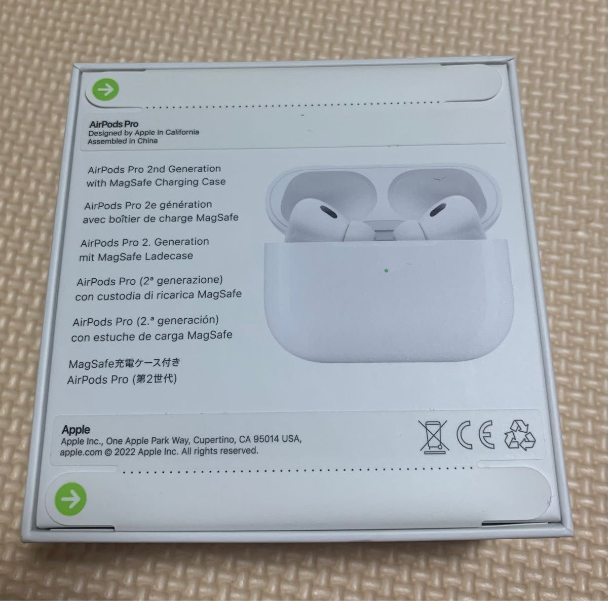 新品未開封品 AirPods Pro 第2世代 MQD83J/A｜PayPayフリマ