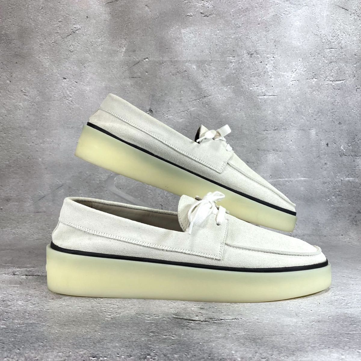 美品】FEAR OF GOD Boat Sneaker スエード シューズ-