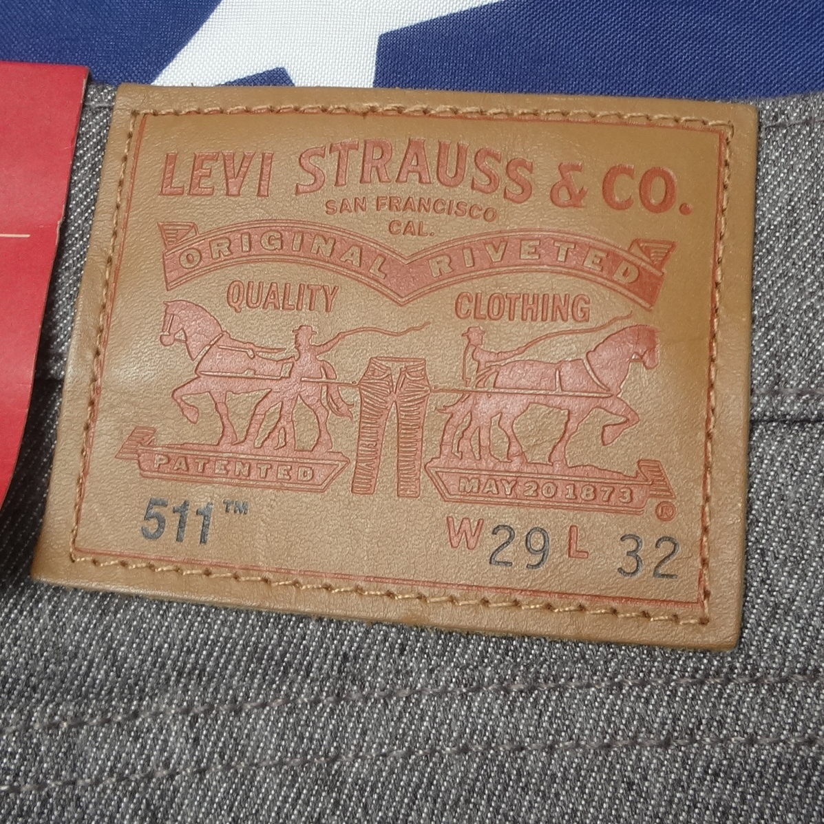 サイズW29インチ リーバイス ジーンズ LEVI'S 511 スリム 暖かパンツ 511 ウォーム_画像10