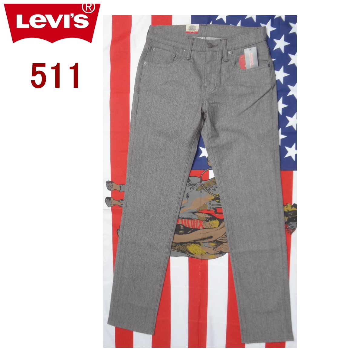 サイズW29インチ リーバイス ジーンズ LEVI'S 511 スリム 暖かパンツ 511 ウォーム_画像1