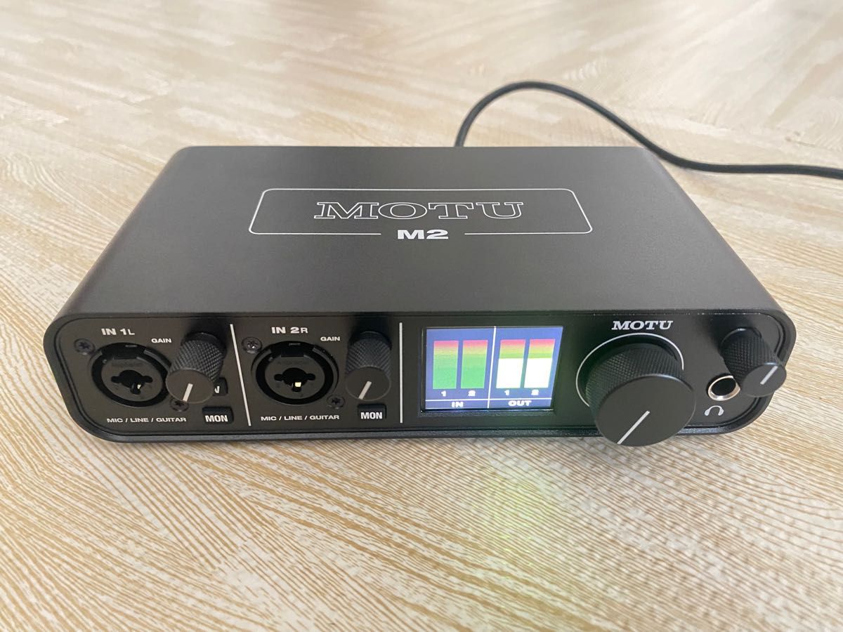 美品 MOTU M2 | www.jarussi.com.br