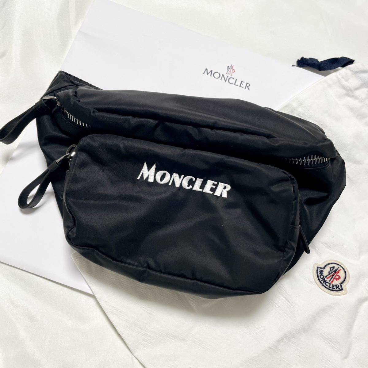 新品】MONCLER DURANCE モンクレール ロゴ ボディバッグ ショルダー