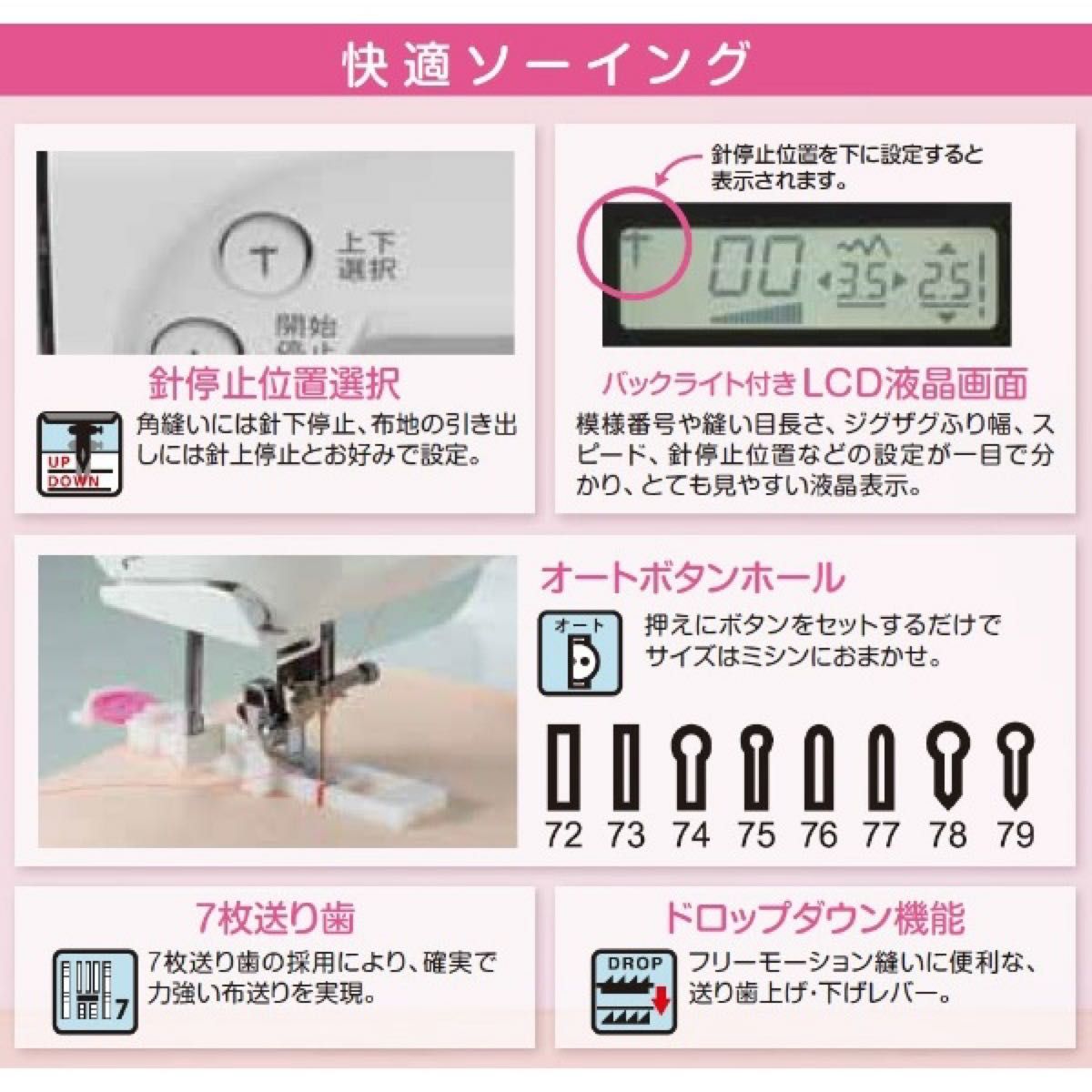 【新品未開封】ジャガー｜JAGUAR コンピューターミシン KC-220