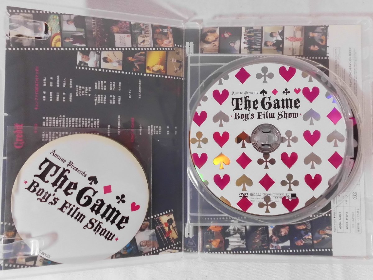 0F1G6　[DVD]　Amuse Presents　The Game Boys Film Show　2009年　三浦春馬/佐藤健/賀来賢人/渡部秀/戸谷公人/神木隆之介　ほか_画像3