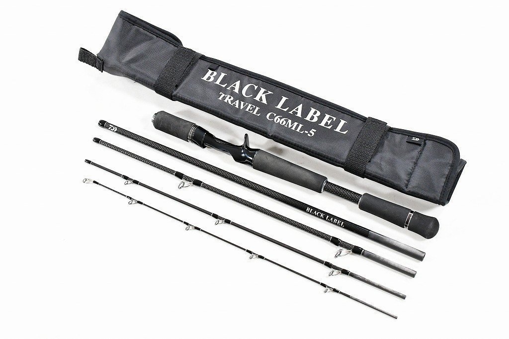 みまでの 【ダイワ】 22ブラックレーベル トラベル C66ML-5 DAIWA