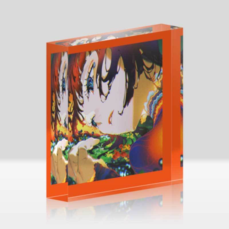 米山舞 個展 EGO アクリルブロック 全6種 EGO-DNA MELT FLOW BEAT GRIN