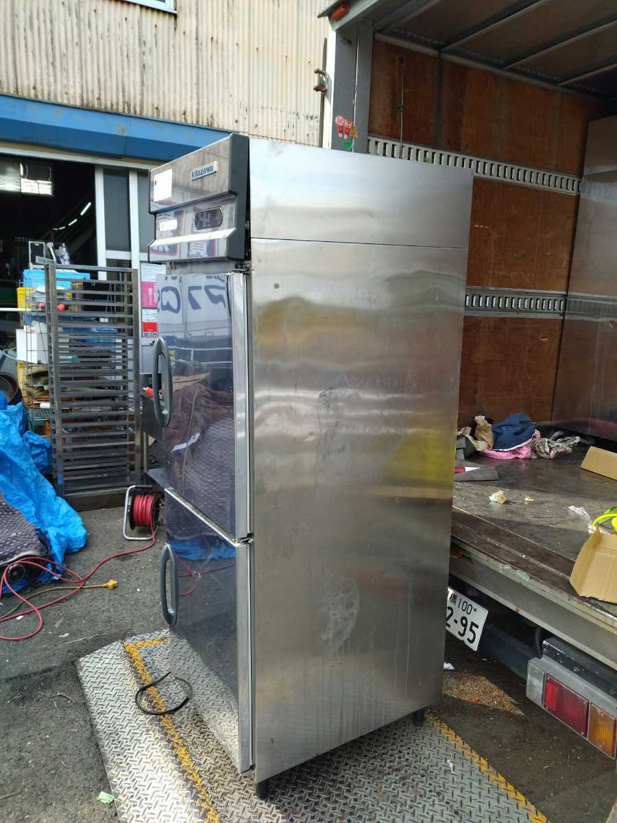 フクシマ 業務用冷蔵庫 縦型 2ドア EXD-20RM7 中古 497L 100V フクシマ 業務用冷蔵庫 縦型 2ドア EXD-20RM7 中古 497L 100V