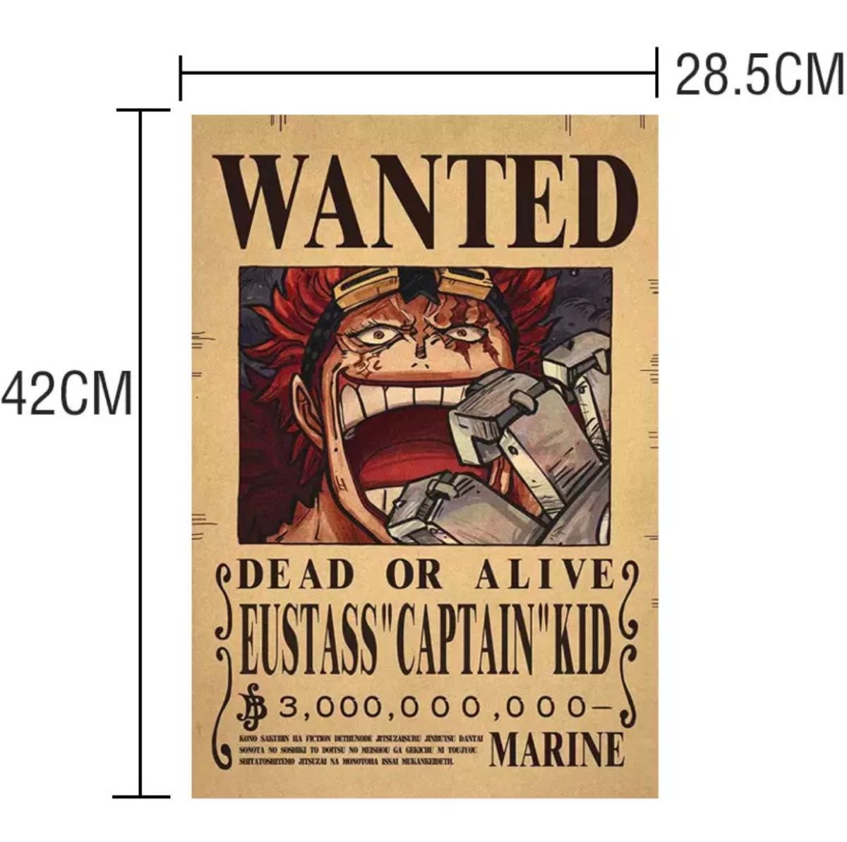 【未開封】ワンピース ONE PIECE 手配書 金属プレート ルフィキッドロー ワンピース キッド ルフィ ロー 手配書 3枚セット|Yahoo!フリマ