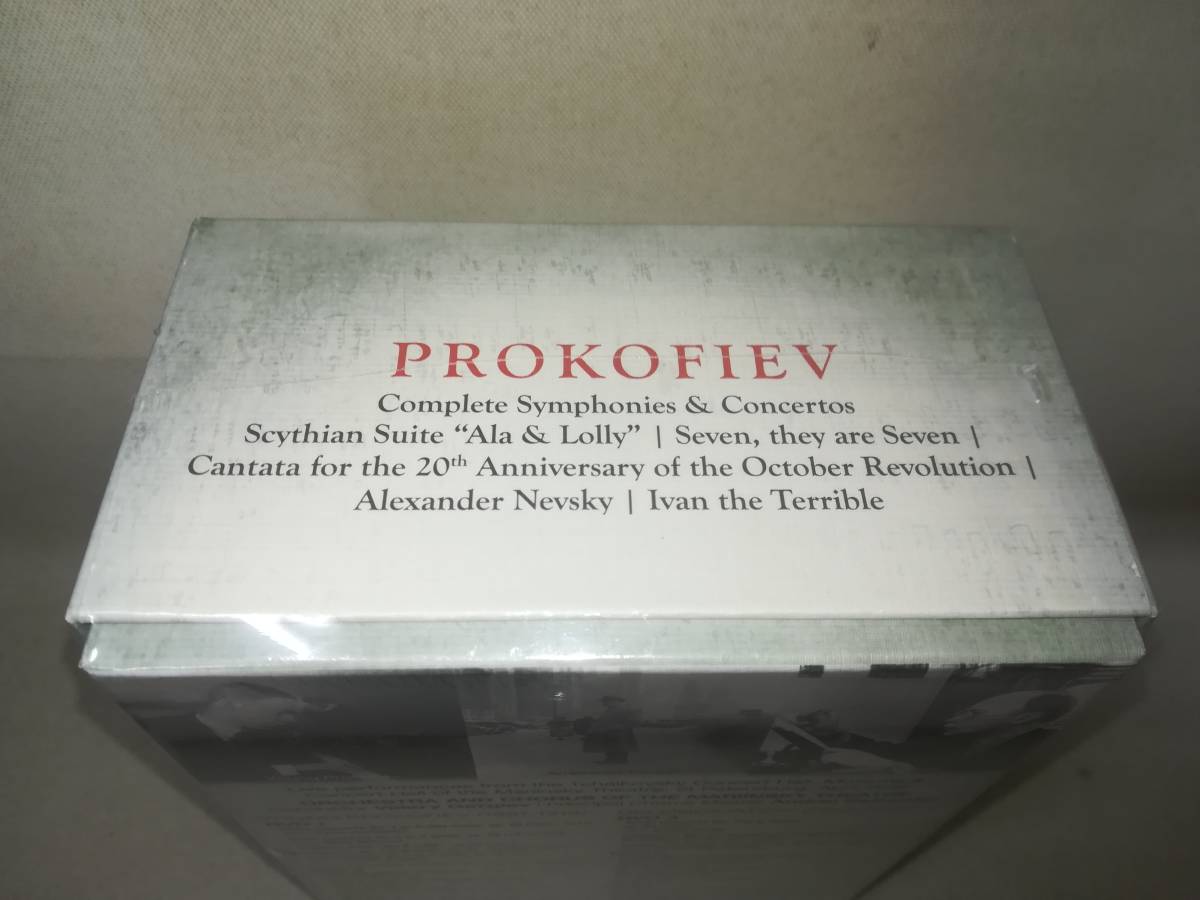 DVD ※未開封『Prokofiev Complete Symphonies & Concertos 輸入盤 7枚組』クラシック/classic/セルゲイ・プロコフィエフ/ 03-6709_画像4