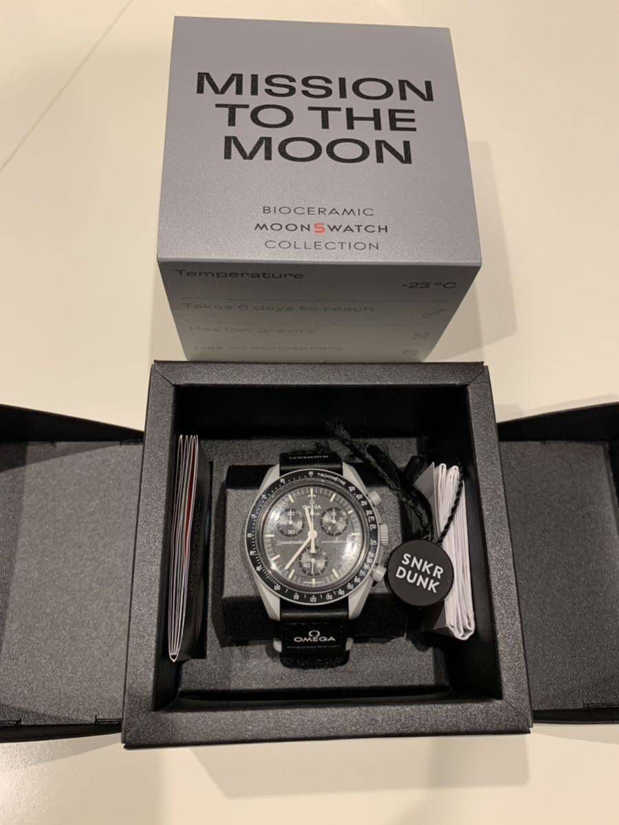 します ☆swatch OMEGA Mission To The Moon スウォッチ オメガ