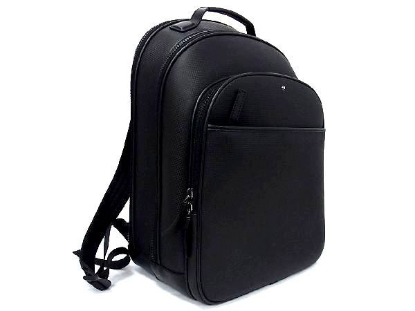 □極美品□ MONTBLANC モンブラン レザー リュックサック バックパック