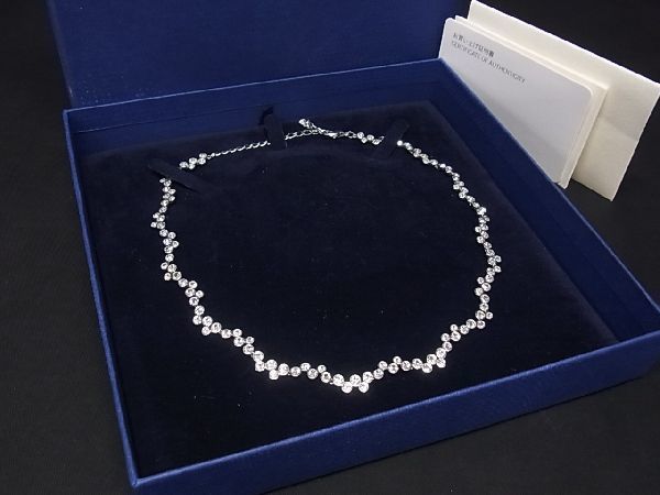 ■新品■未使用■ SWAROVSKI スワロフスキー 1121076 Fidelity クリスタル ネックレス アクセサリー レディース シルバー系 AG1569アP