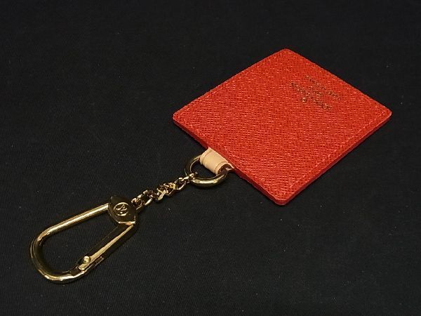 # new goods # unused # LOUIS VUITTON Louis Vuitton M85047porutokreVVN bell Boy charm key holder beige group × red group AI3019oZ