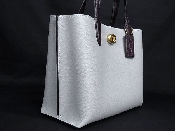 □新品□未使用□ COACH コーチ C9092 ウィロウ トート 24 レザー 2WAY