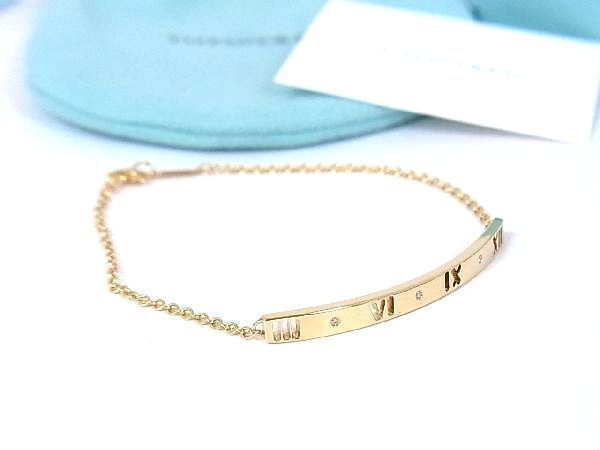 数量限定 美品TIFFANY&Co.ティファニーアトラスピアスドダイヤモンド
