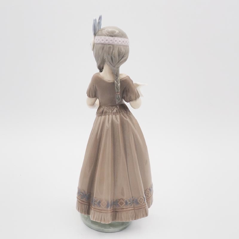 絶版】 リヤドロ LLADRO 6153 ネイティブアメリカン AMERICAN LOVE