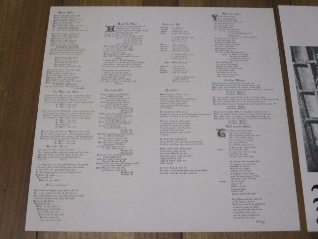 VENOM ヴェノム BLACK METAL ブラックメタル 英LP NEAT 1005 A NEAT 1005 B Utopia RIHTLOE Red Labels Left Sleeveprint Insert Poster_画像7