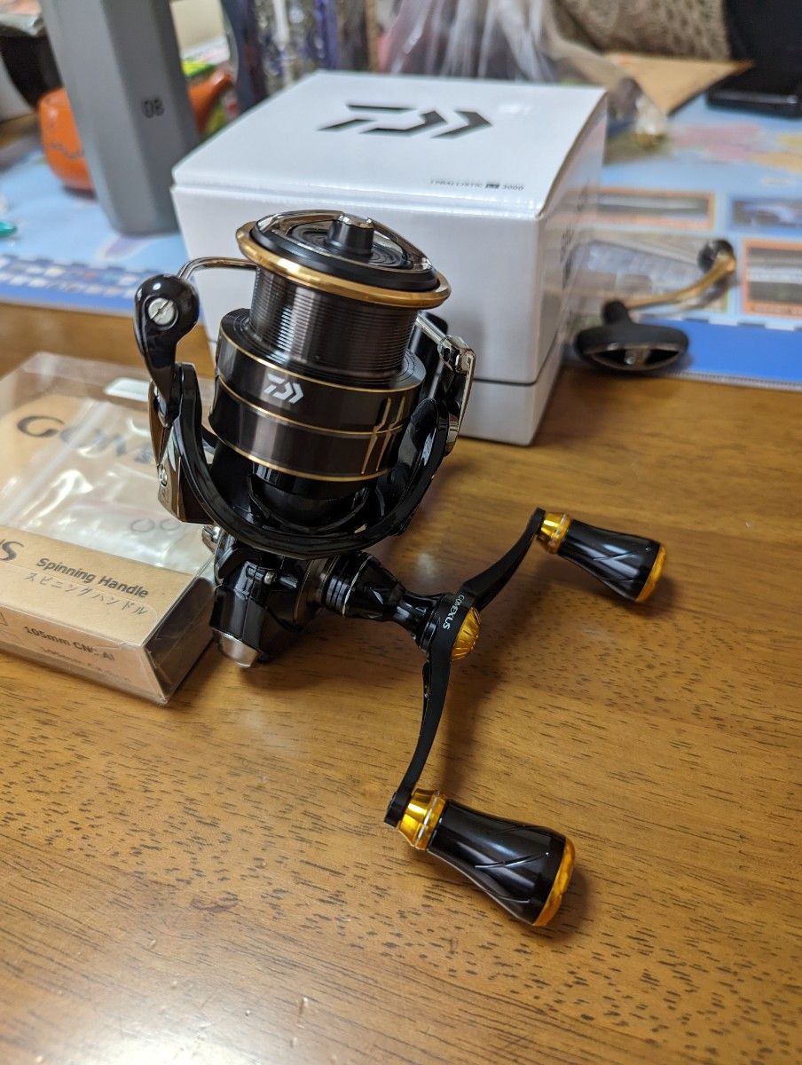 ダイワ 19バリスティック LT3000 ゴメクサス ダブルハンドル ダイワ 19バリスティック LT3000 ゴメクサス ダブルハンドル