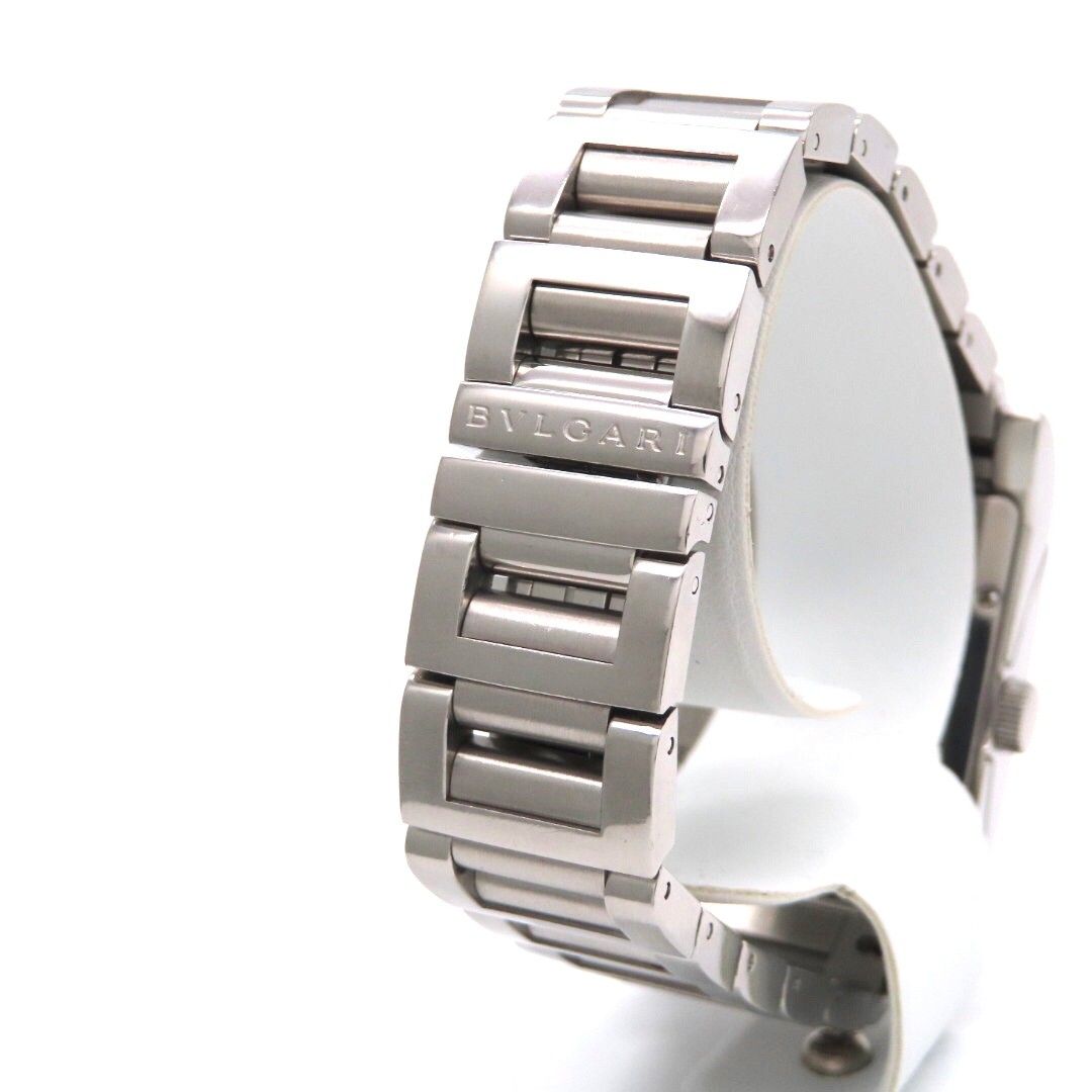 BVLGARI】ブルガリ 時計 'レッタンゴロ' automatic ブラック 後期