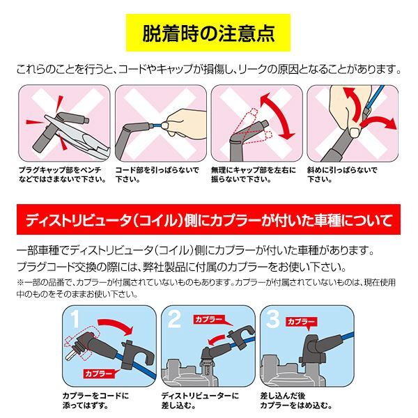 NGK ハイゼット S82P プラグコード RC-DE21 ダイハツ 車用品 電子パーツ 19901-87599-000_画像10