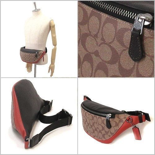 64900円☆新品&正規保証☆コーチ COACH☆シグネチャーレザーベルト