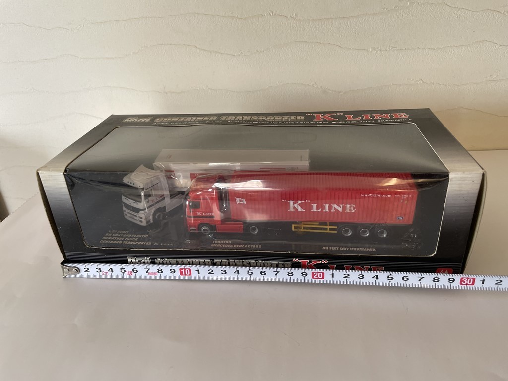 さらに値下げ! 1/87 コンテナ トランスポーター KLINE 海コン