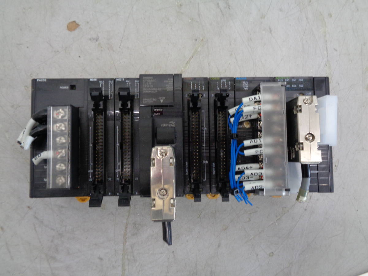 MK7751 OMRON CJ1W-PA202 / MD211 (X2) / CJ2M-CPU13 / ID232 / OD232 / MAD42 / SCU21-V1 配電用品 その他