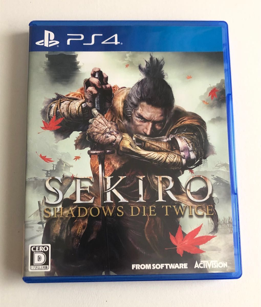 【PS4】 SEKIRO: SHADOWS DIE TWICE  数量限定特典付パッケージ スチールブック付