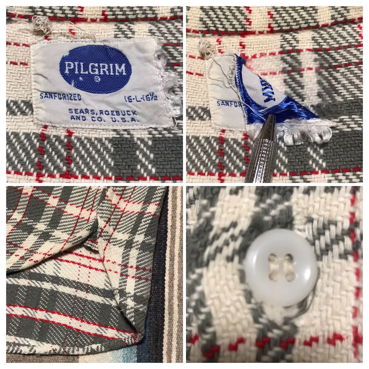 送料無料 好色 50s~60s vintage PILGRIM ピルグリム ヘビー 送料無料 好色 50s~60s vintage PILGRIM ピルグリム ヘビー