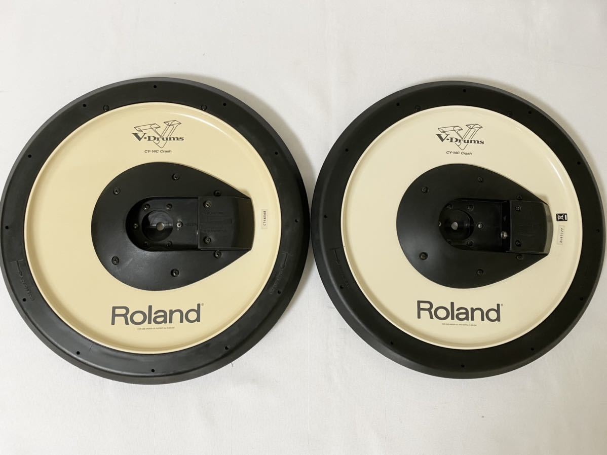 ローランド電子ドラムCY-14C×2枚 | normanhubbard.com