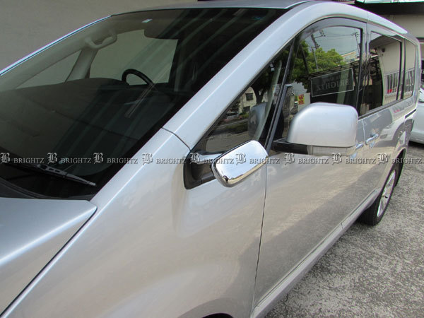  Delica D:5 CV1W CV2W plating fender mirror cover assist assistance garnish bezel panel MIR-FEN-003