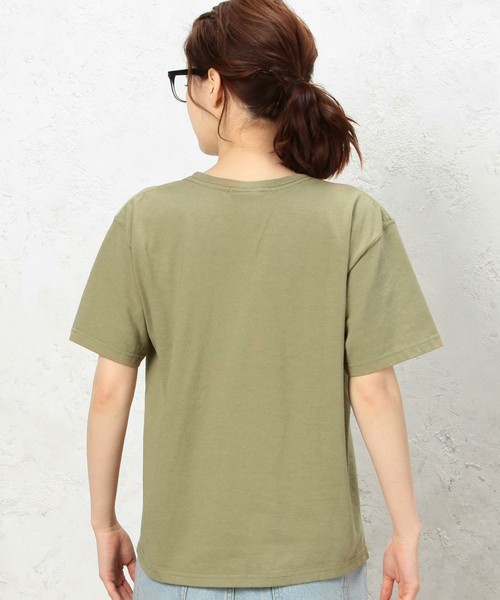 ☆新品 ユナイテッドアローズ×グッドウェア シャツ カットソー カーキ Ｍ green label relaxing コットン ビッグシルエット オリーブ_画像2