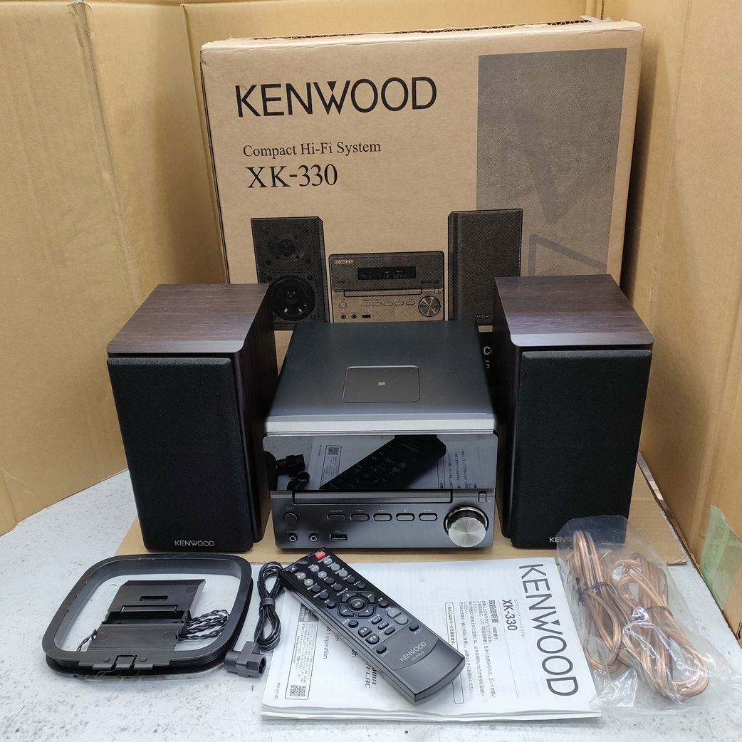 絶品 Kenwood ケンウッド コンポ XK-330-B ccsurortolima.org.co
