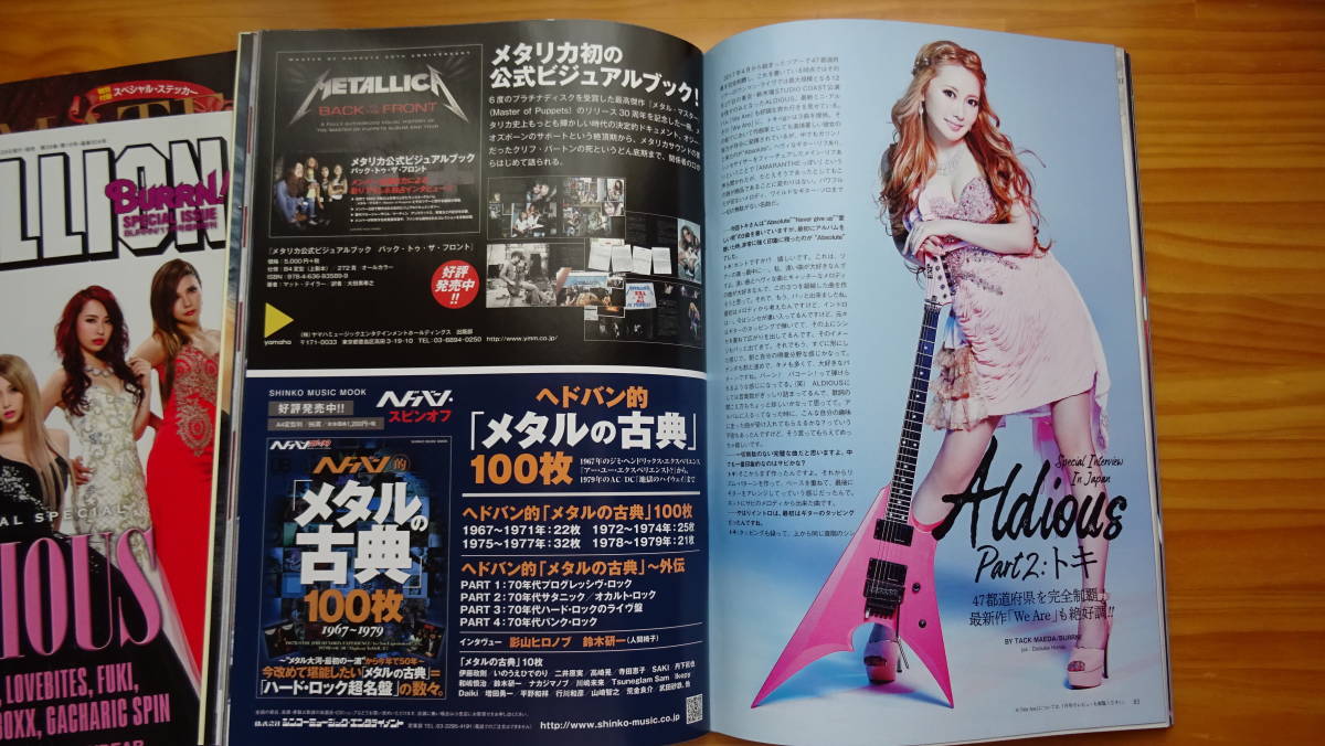 【送料含む】Aldious ファンへ　秘蔵コレクションの継承者を求む(オフィシャルブック篇)