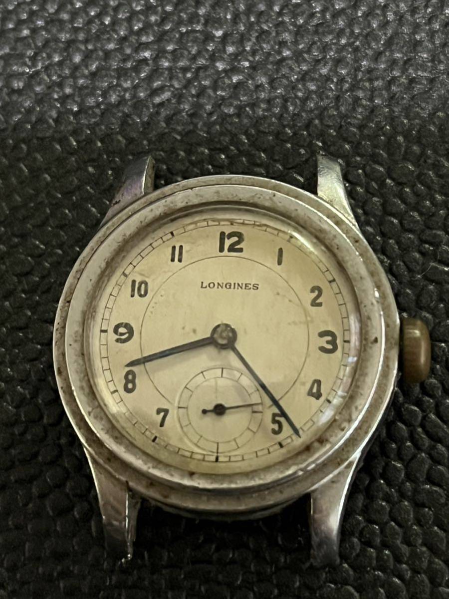 1円~ヴィンテージ LONGINES ロンジンス スモセコ 腕時計 フェイスのみ_画像3