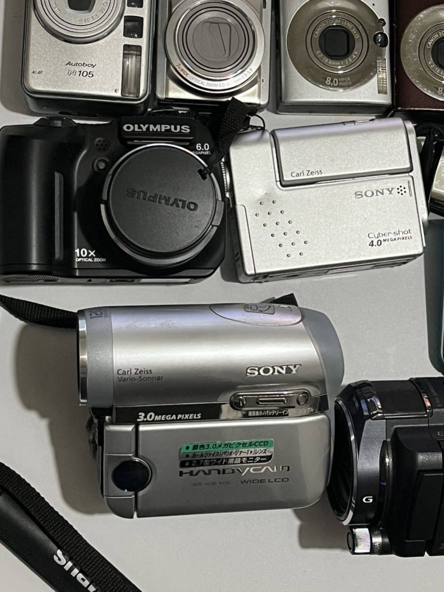 1円~Canon'OLYMPUS'SONY'PENTAX'Nikon等その他ビデオカメラ/デジタルカメラその他まとめ売り_画像6