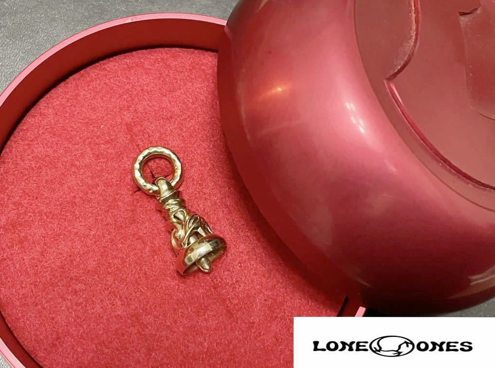 正規品 LONE ONES Dove Bell ロンワンズ 22k 18k ドーブベル ペンダント ネックレストップ チャーム 6.2g BOX付き カムホート 正規品の画像1
