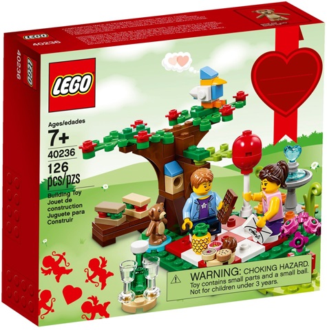 凸凸凸 レゴ LEGO ☆ ホリデー・シーズナル ☆ 40236 ロマンティック バレンタイン ピクニック Romantic Valentine Picnic ☆ 新品 凸凸凸_画像1